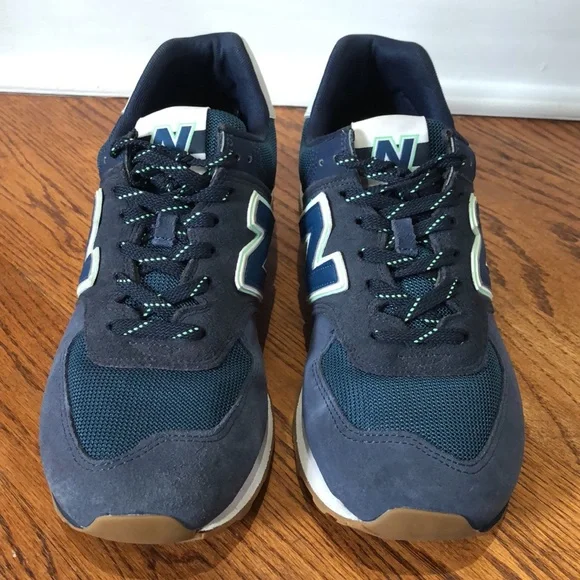 NEW BALANCE 574 'Natural Indigo' Men’s Size 11 in Preloved Condition! - Picture 2 of 9